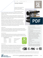 SIL Silicone Firestop Sealant Product Data Sheet