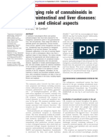 Emerging Role of Cannabinoids in Gut and Liver