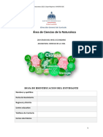 Prueba 2do. Secundaria Ciencias de La Vida 2023