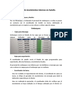 Proceso de Movimientos Internos en Autoliv