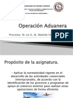 Operación Aduanera