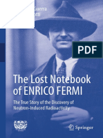 The Lost Notebook of Enrico Fermi: Francesco Guerra Nadia Robotti