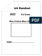 Handout 3rd Grade 2023