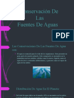 Conservación de Las Fuentes de Agua