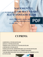 Managementul Efectelor Secundare Ale Citostaticelor 2