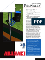 PetroXtractor, Groundwater Remediation Oil Skimmer - Abanaki Corporation