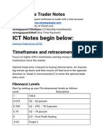 ICT Notes Begin Below:: Inner Circle Trader Notes