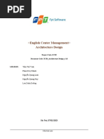Example - Software Architecture Document | PDF | Class (Computer ...