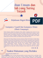 Materi Pemilu Bawaslu Kpu