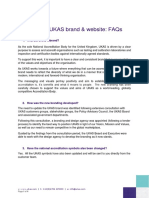 UKAS Brand Website FAQs