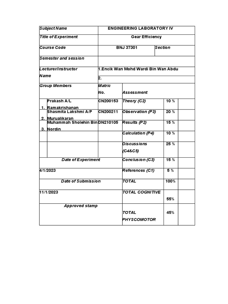 Gear Efficiency Pdf Torque Gear