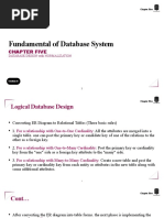 Database Chapter 5