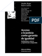 06 1. Birgin Haydee y Kohen B. El Acceso A La Justicia Como Derecho