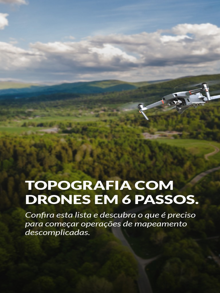 Passos Topografia Com Drones MAPPA | PDF