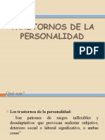 Trastornos de La Personalidad