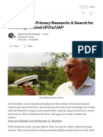 Ken Shoulders Primary Research - A Search For The Energy Behind U