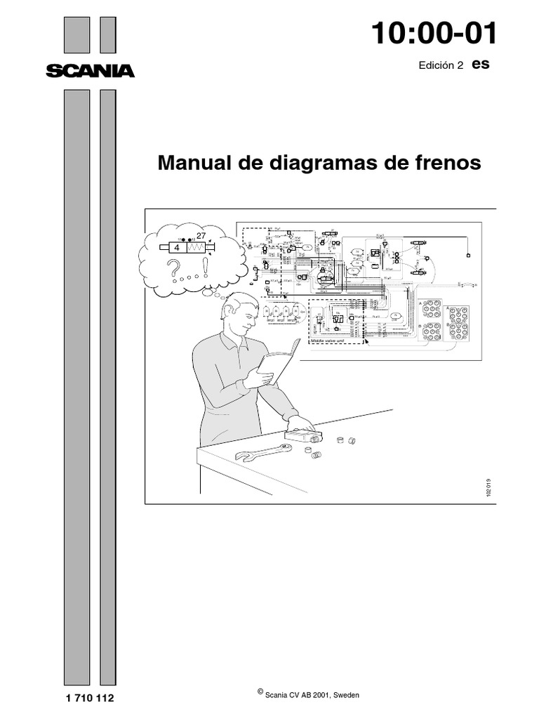 Diagrama Frenos | PDF | Presión | Eje