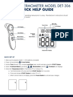 MK Forehead Thermometer Manual
