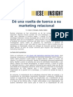 (IESE) Marketing Relacional