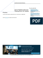 Water Quality Status Based On Pollution Index and