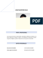 Josué Quintero Bula: Perfil Profesional