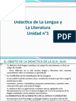 CLASE 2 Definiciones - Didactica de La Lengua y La Literatura