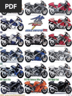 '99 Suzuki Hayabusa GSX1300R Motorcycle Service Manual PDF