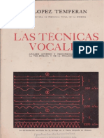 Evolución del canto (López Temperan)