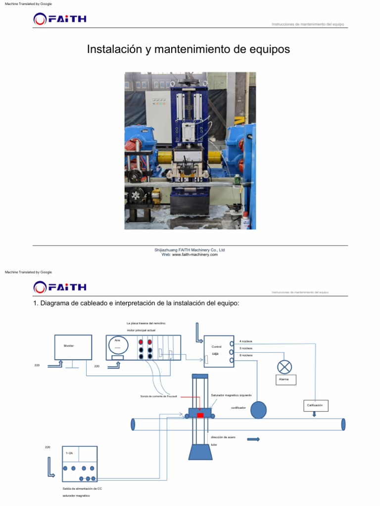 Intelligent Digital Eddy Current Detector Installation and Maintenance ...