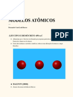 Trabalho de Modelos Atomicos