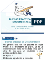 Buenas Practicas de Documentacion