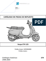 Manual Vespa ET4 125