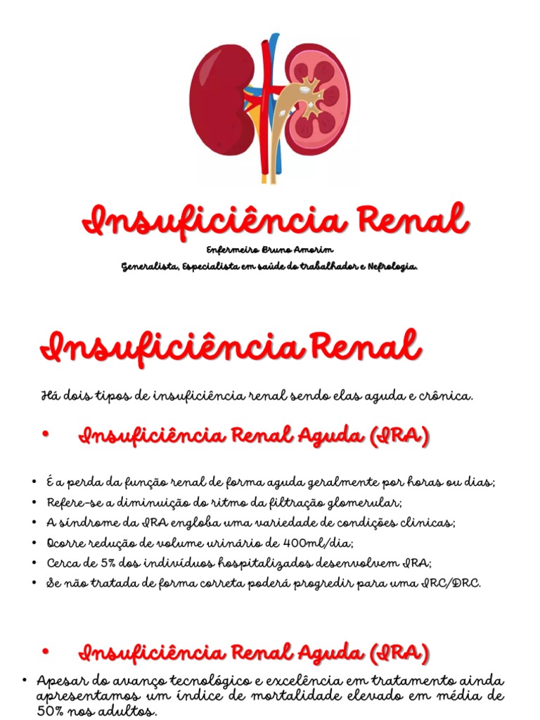 Tipos e Tratamento da Insuficiência Renal | PDF | Doença renal crônica ...