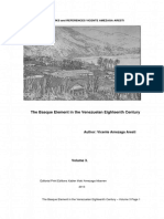 The Basque Element in The Venezuelan Eighteenth Century - Vicente Amezaga Aresti