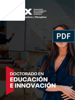 Httpsuiix - edu.mxassetspdfsUIIX-Brochure Doctorado en Educacion e Innovacion Distancia PDF