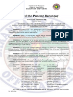 Executive Order No. 039 S. 2023 - AN EXECUTIVE ORDER Barangay-Inventory-And-Turnover-Of-BPFRD-And-Money