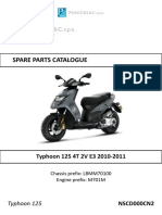 Catalogo Typhoon Piaggio 125 4T 2V 2010-2011