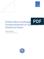 Profilul Neuro-Psihologic Down