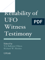 The Reliability of UFO Witness Testimony