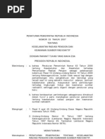 Download Pp_33_2007 Keselamatan Radiasi Pengion Dan Non Pengion by hanif_perdana SN65759021 doc pdf
