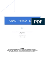 Final Fantasy Age Setting