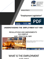 Employment Legislation - Updated