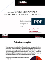 Capital y Decisiones de Financiamiento