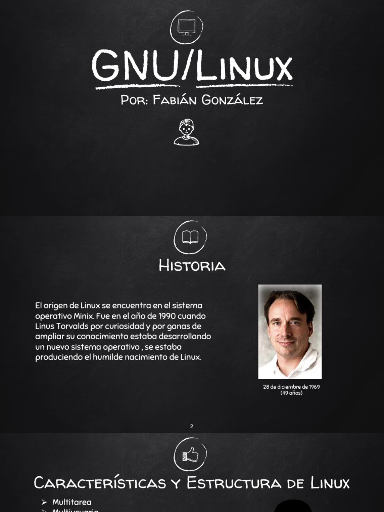 Introducción a GNU/Linux y sus Ventajas | PDF | Distribución de Linux ...