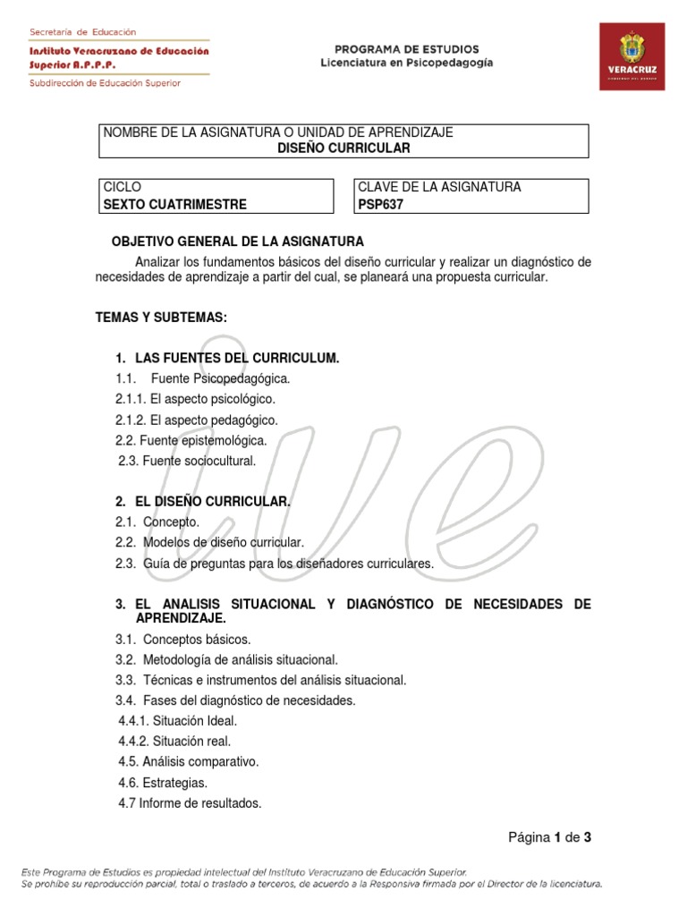 634.-Diseño Curricular | PDF | Plan de estudios | Aprendizaje