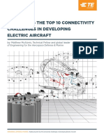 Addressing The Top 10 Connectivity Challenges in Developing Electric Aircraft