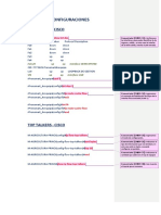 CONFIGURACIONES