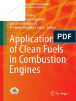 Application of Clean Fuels in Combustion Engines