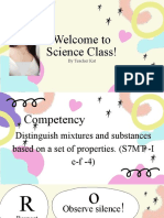 Mixtures and Substances