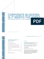 Corporate Blogsurvey2005 - Backbone Media